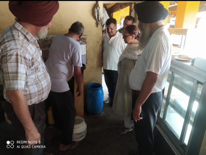 Anti-Dengue Campaign: Checking in Dhabas and Sweet Shops of Boothgarh
